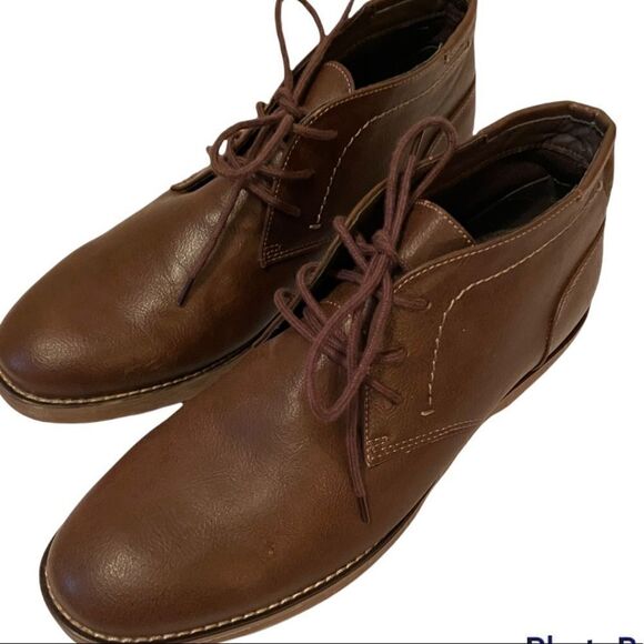 Brown Leather Business Casual Men’s shoes by Dexter, Size 9 - Picture 2 of 7